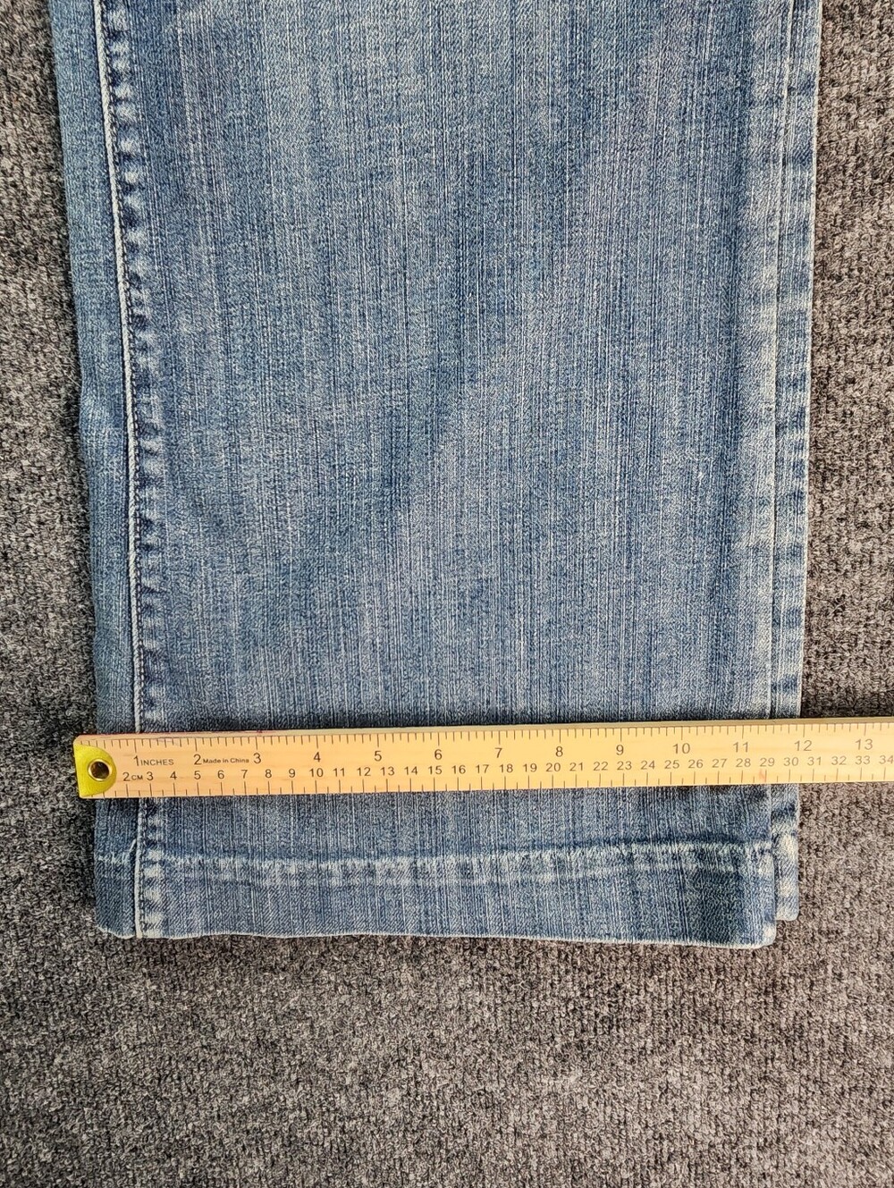 American Eagle Outfitters Vintage Y2k Jeans Wideleg Flair Low Rise Women Size 10 - Picture 14 of 14